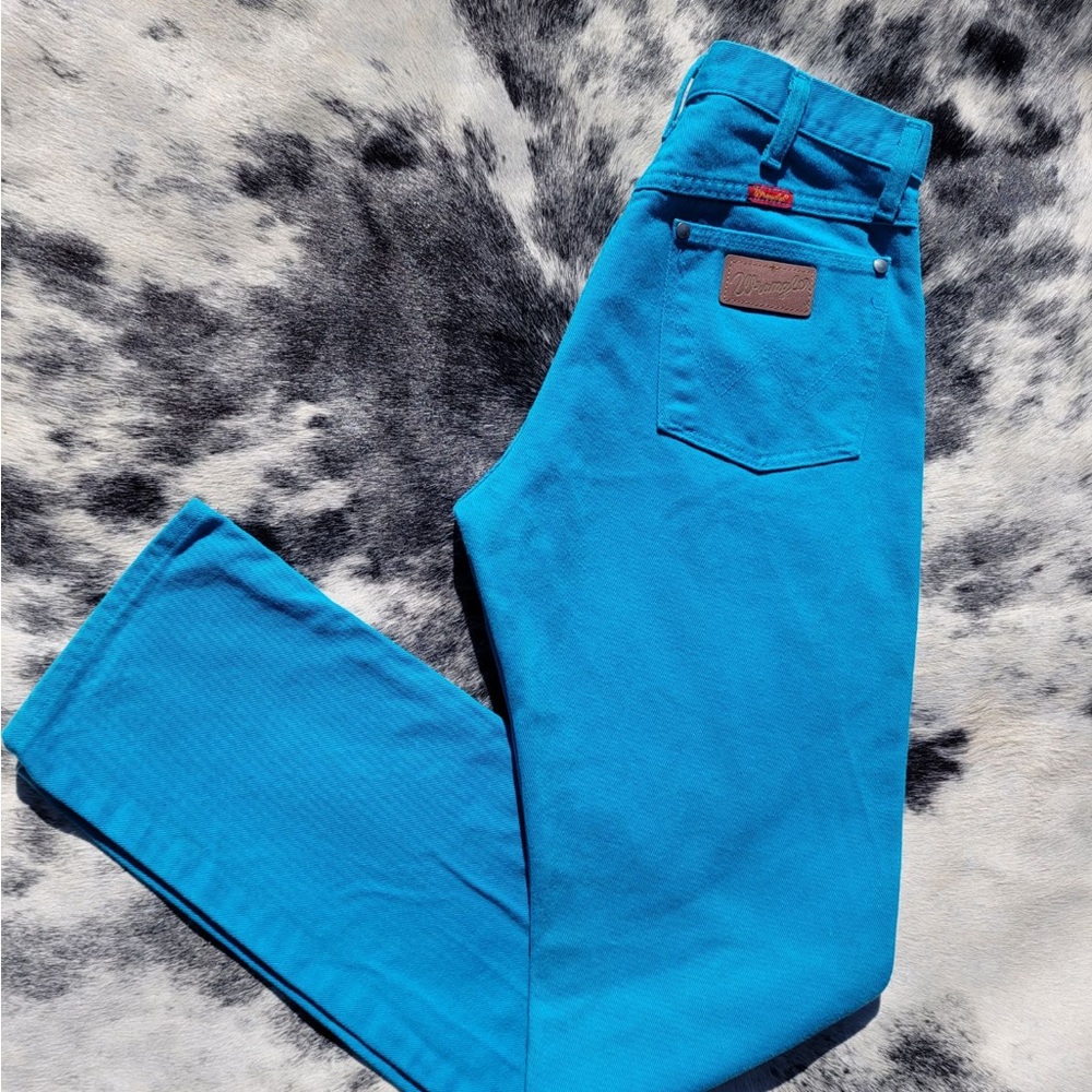 Electric Blue Vintage Wranglers